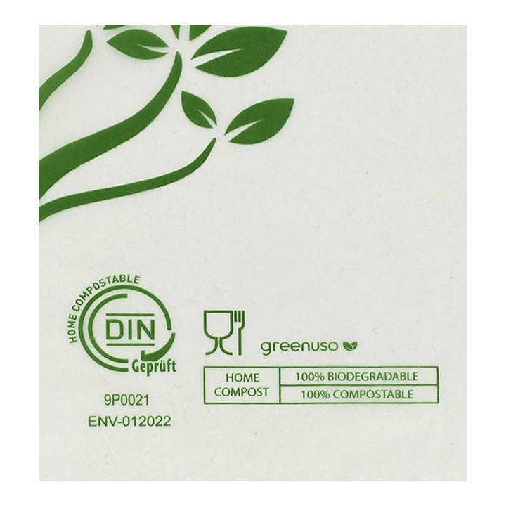 Plastic Bag Home Compost “Be Eco!” 16x24cm (100 Units)