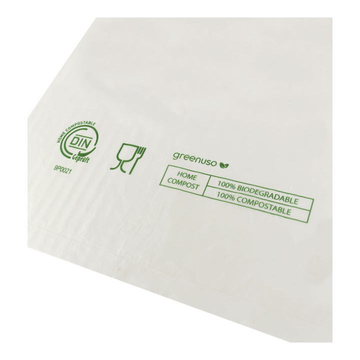 Die-Cut Handle Plastic Bags Home Compost “Classic” 30x40cm (100 Units)