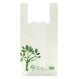 Plastic T-Shirt Bag Home Compost “Be Eco!” 40x50cm (100 Units) 