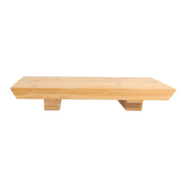 Bamboo Sushi Tray Natural 20,5x15x3cm (1 Unit) 