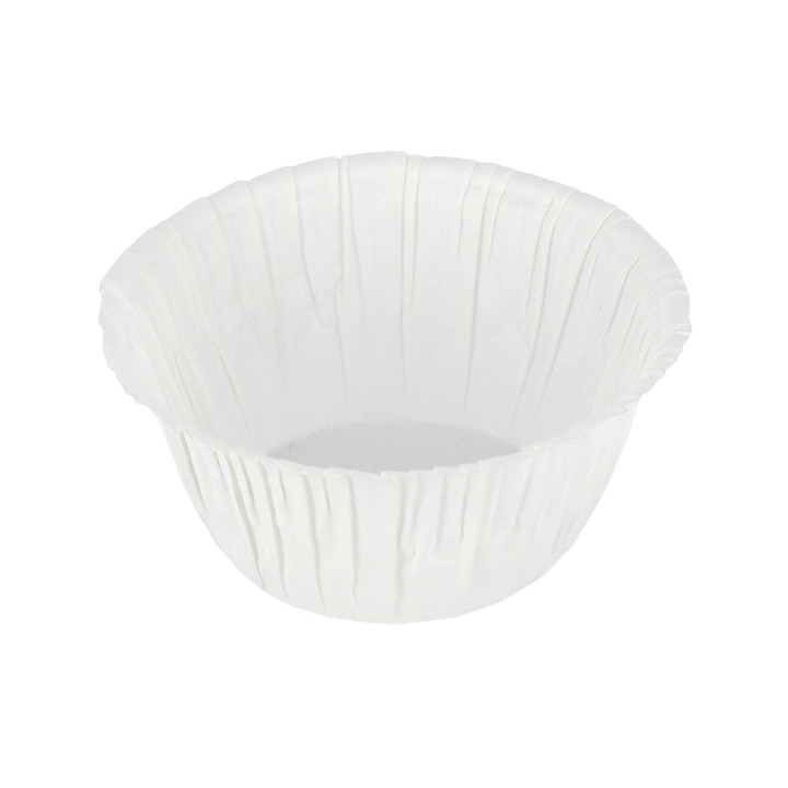 Cupcake Liner White 4,9x3,8x7,5cm (1800 Units)