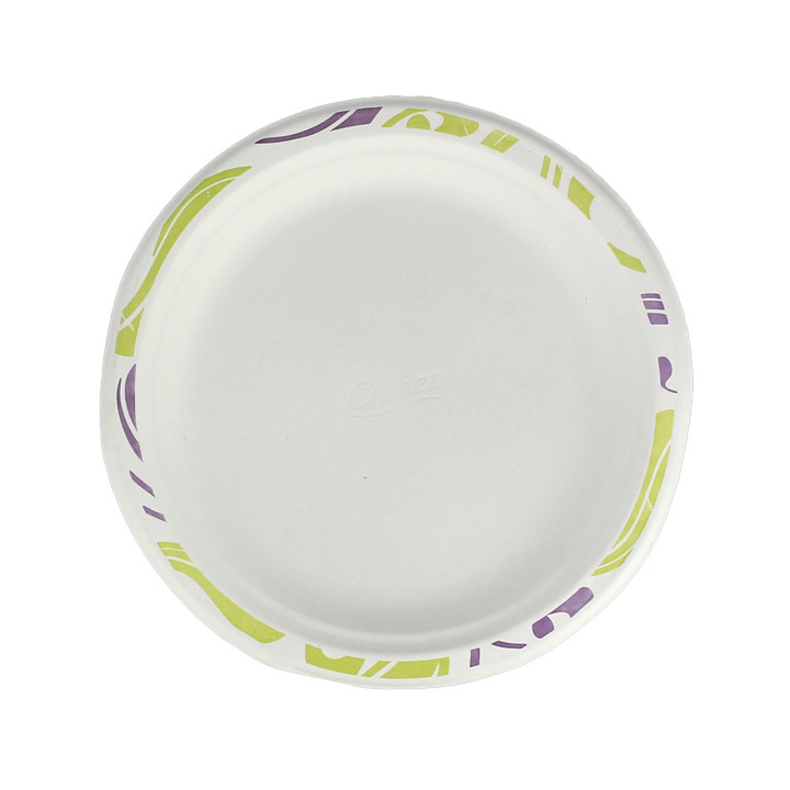 Paper Plate Wood Pulp Chinet Flavour 22 cm (500 Units)