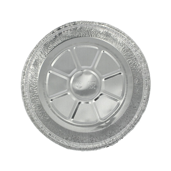 Foil Pan for Roast Chicken Round Shape 1400ml (125 Units)  