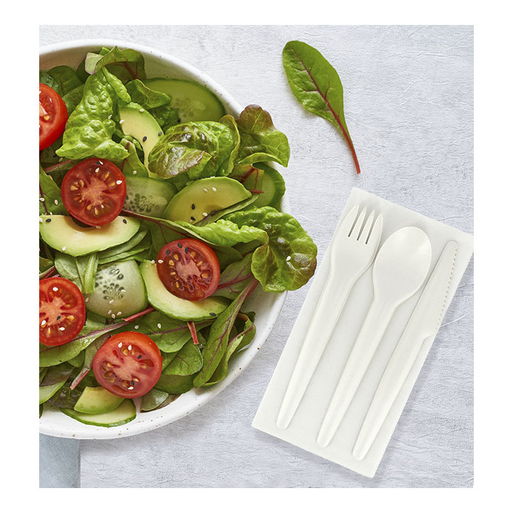 Paper Fork White 17cm (50 Units)