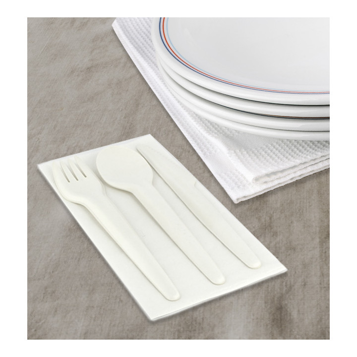 Paper Fork White 17cm (1.000 Units)
