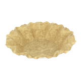 Kraft Paper Deep Plate “Flower” Ø16cm 245g/m² (50 Units) 