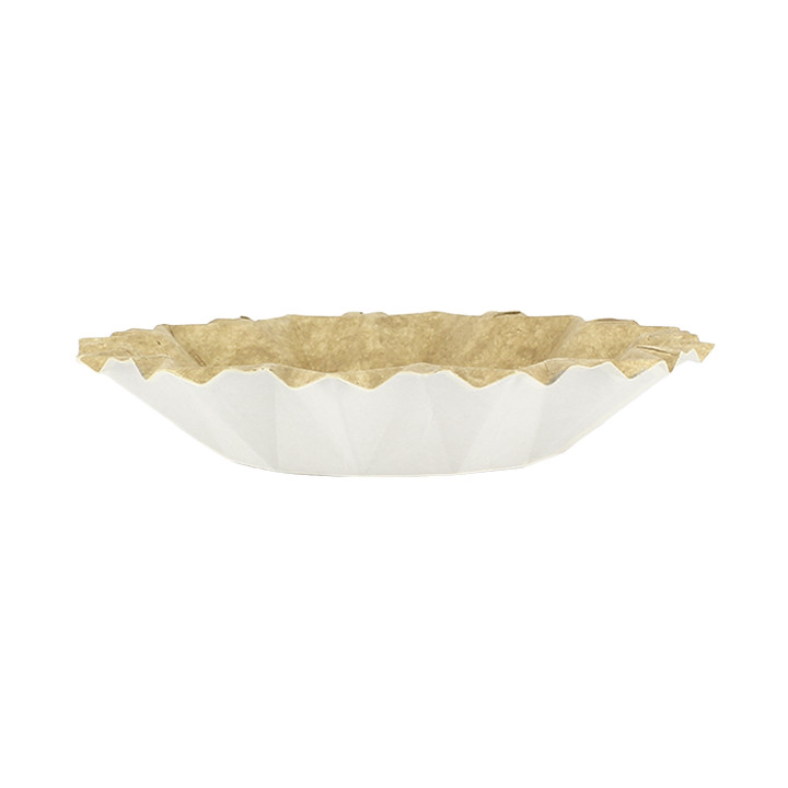 Kraft Paper Deep Plate “Flower” Ø16cm 245g/m² (50 Units) 
