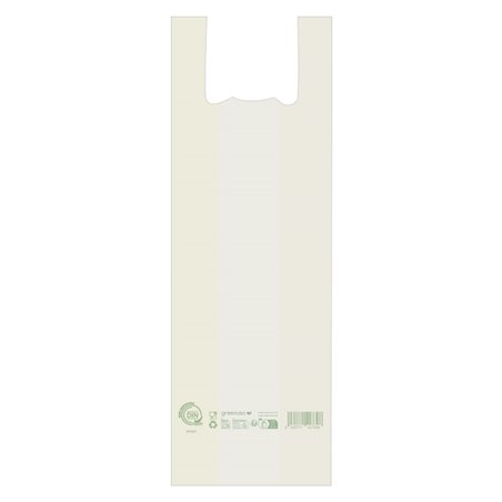 Home Compost Classic bread vest carrier bag 30 x 60 cm
