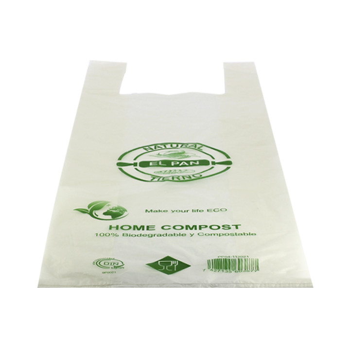 Bread T-shirt bag Translucent 30x60cm 14µm (100 Units)