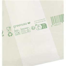 Bread T-shirt bag Translucent 30x60cm 14µm (2.000 Units) 