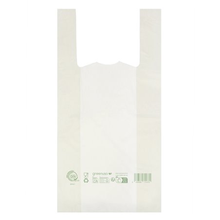 Home Compost Classic vest carrier bag 30 x 40 cm