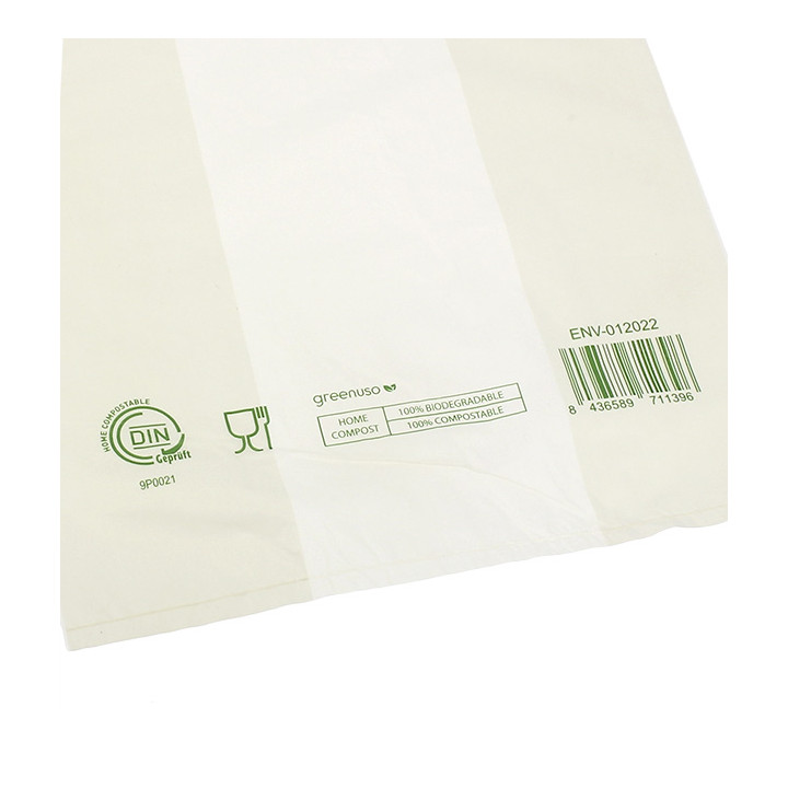 Plastic T-Shirt Bag Home Compost “Classic” 35x45cm (100 Units) 