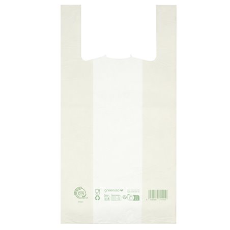 Home Compost Classic vest carrier bag 35 x 50 cm