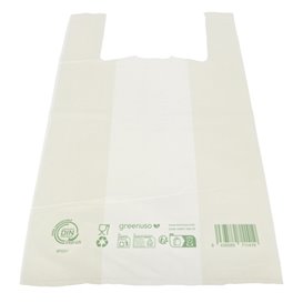 Plastic T-Shirt Bag Home Compost “Classic” 35x50cm (100 Units) 