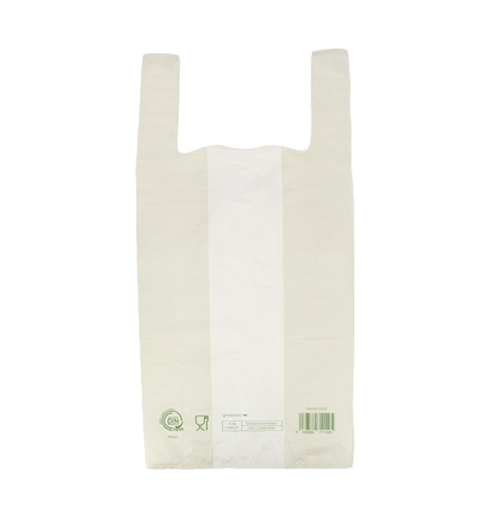 Plastic T-Shirt Bag Home Compost “Classic” 50x60cm (100 Units) 