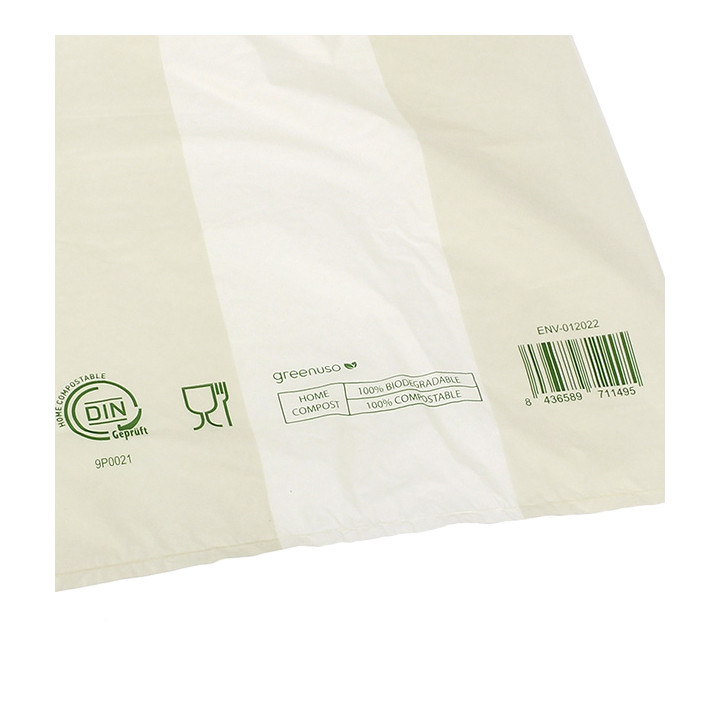 Plastic T-Shirt Bag Home Compost “Classic” 50x60cm (100 Units) 