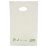 Die-Cut Handle Plastic Bags Home Compost “Classic” 20x33cm (100 Units)