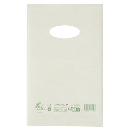 Home Compost Classic die-cut handle bag 20 x 33 cm
