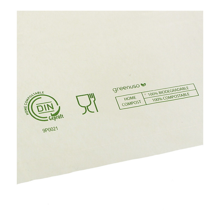 Die-Cut Handle Plastic Bags Home Compost “Classic” 20x33cm (100 Units)