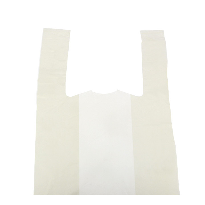 Plastic T-Shirt Bag Home Compost “Be Eco!” 35x50cm (1.000 Units)