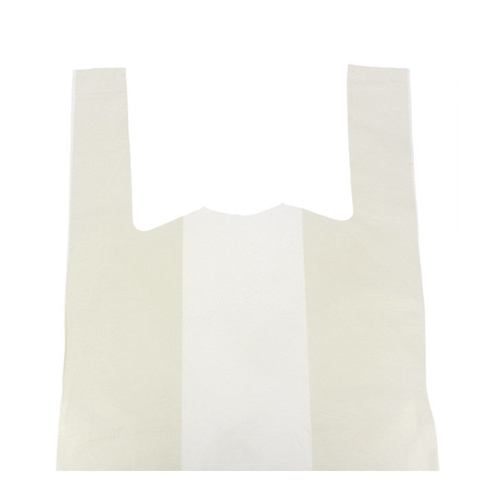 Plastic T-Shirt Bag Home Compost “Be Eco!” 50x60cm (500 Units)
