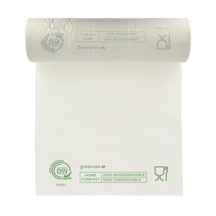 Roll of Plastic Bags Home Compost “Classic” 30x40cm (3.000 Units)