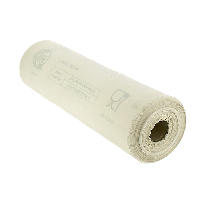 Roll of Plastic Bags Home Compost “Classic” 30x40cm (3.000 Units)