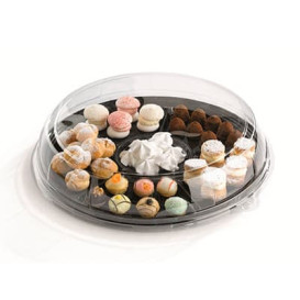 Plastic Tray Marble 6C 30 cm (5 Units) 