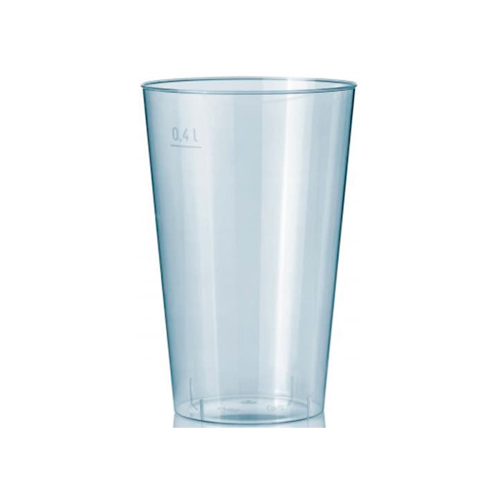 Plastic Cup PS Injection Moulding Clear 400 ml (500 Units)