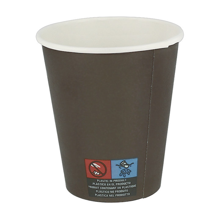 Paper Cup Brown 8Oz/240ml Ø8,0cm (1.000 Units)