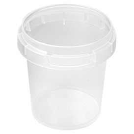 Plastic Deli Container Tamper-Evident PP 50ml Ø4,8cm (20 Units)