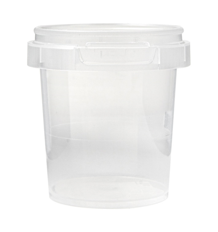 Plastic Deli Container Tamper-Evident PP 50ml Ø4,8cm (20 Units)