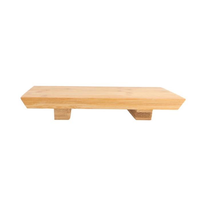 Bamboo Sushi Tray Natural 20,5x15x3cm (24 Units)