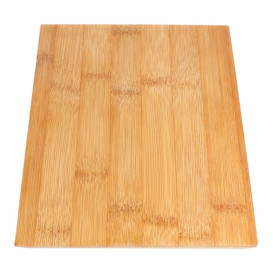 Bamboo Sushi Tray Natural 20,5x15x3cm (24 Units)