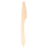 Wooden Knife Natural 19,3cm (100 Units)  