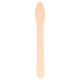 Wooden Teaspoon Flat 12,5cm (50 Units) 
