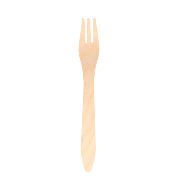 Wooden Fork Natural 18,3cm (1000 Units)