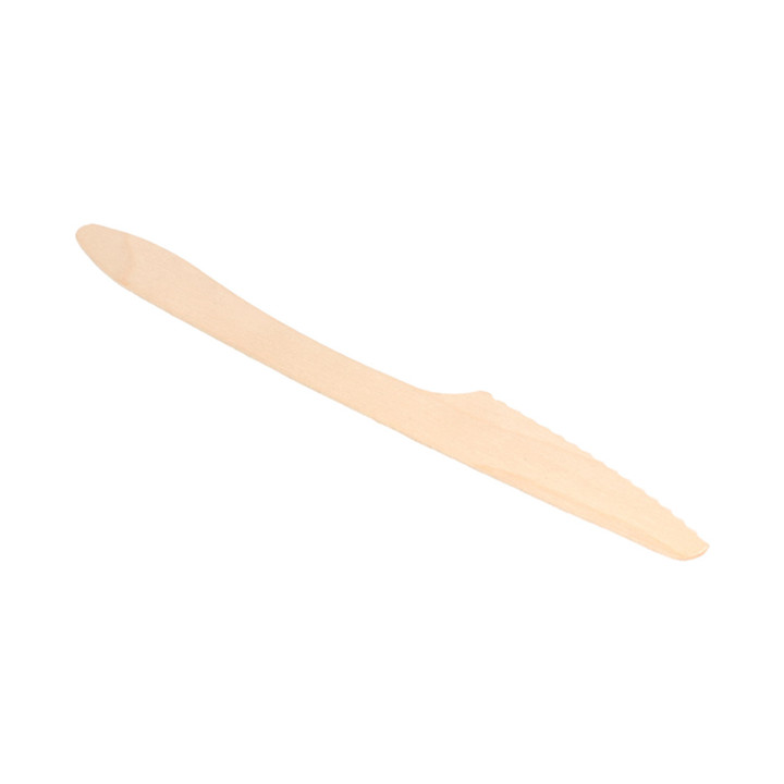 Wooden Knife Natural 19,3cm (1000 Units)