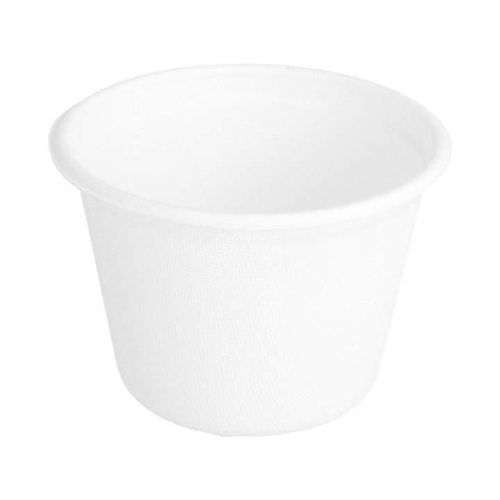 Sugarcane Container White 140ml (1000 Units)