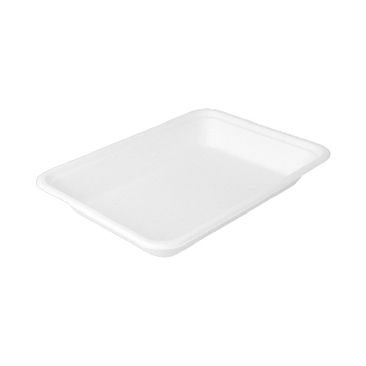 Sugarcane Tray 19,6x14,7x2,7 cm (1000 Units)