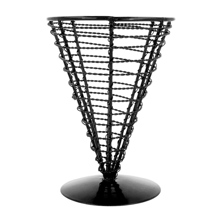 Serving Basket Containers Steel Ø12,8x18cm (1 Unit) 