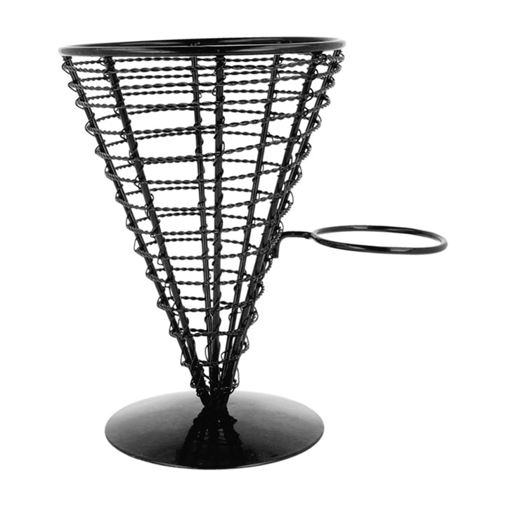Serving Basket Containers Steel 1 Cup Ø12,8x18cm (1 Unit) 