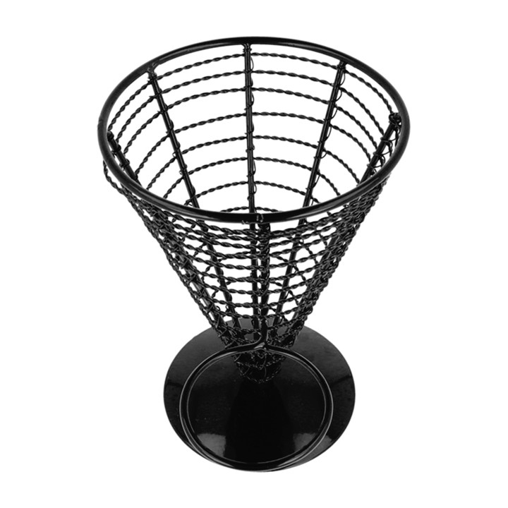 Serving Basket Containers Steel 1 Cup Ø12,8x18cm (1 Unit) 
