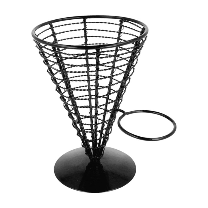 Serving Basket Containers Steel 1 Cup Ø12,8x18cm (6 Units)