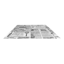 Paper Food Wrap Grease-Proof "Times" 28x33cm (1000 Units) 