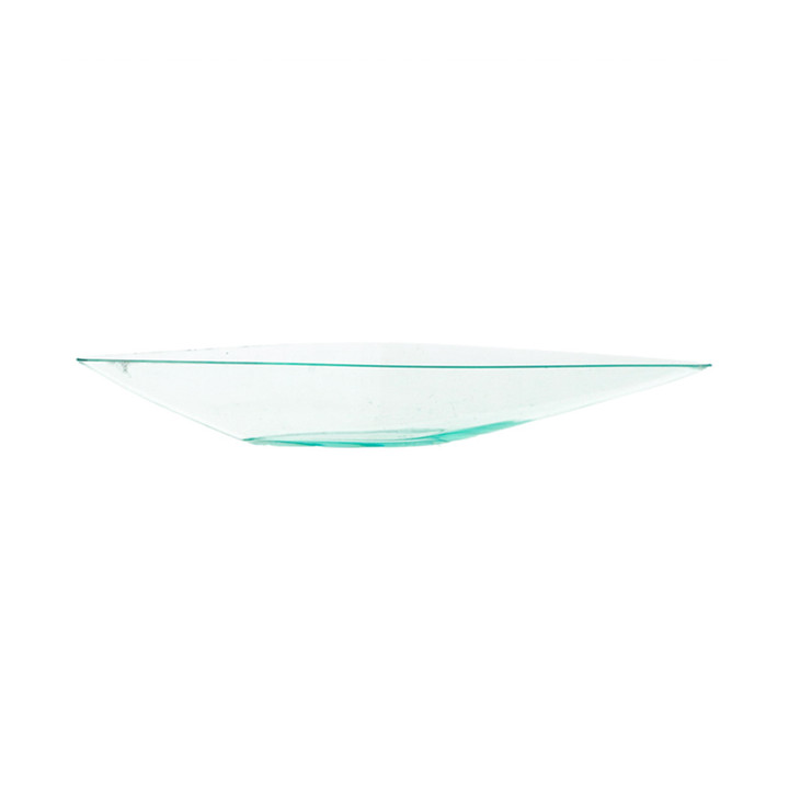 Plastic Tasting Plate PS Canoe 13cm (24 Units) 