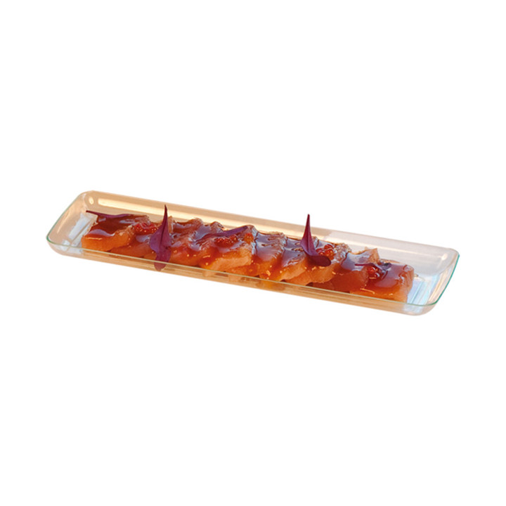 Plastic Tasting Tray PS Water Green 6,5x19 cm (50 Units) 