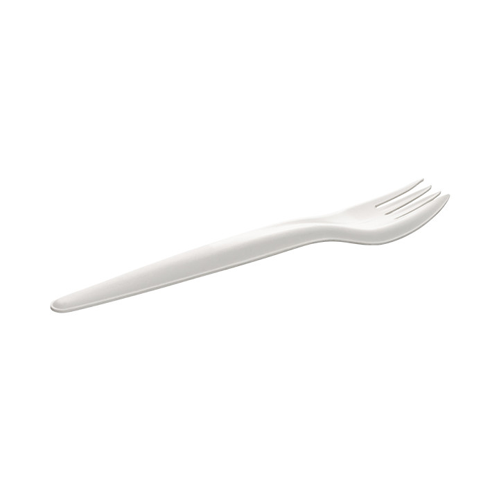 Paper Fork White 17cm (50 Units)