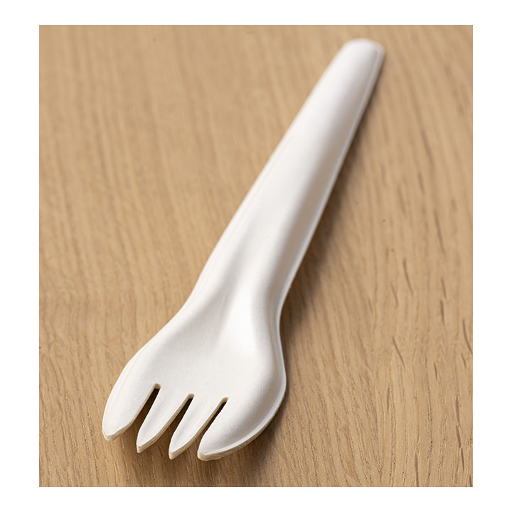 Paper Fork White 17cm (1.000 Units)