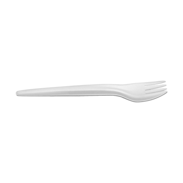 Paper Fork White 17cm (50 Units)